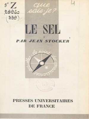 cover image of Le sel
